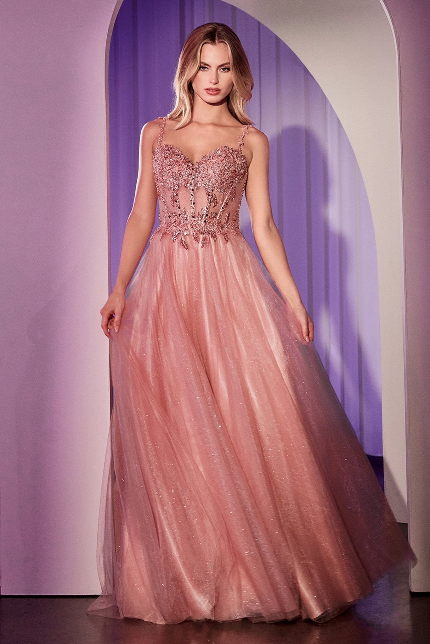 CD0234 | A-LINE DRESS – Ladivine by Cinderella Divine