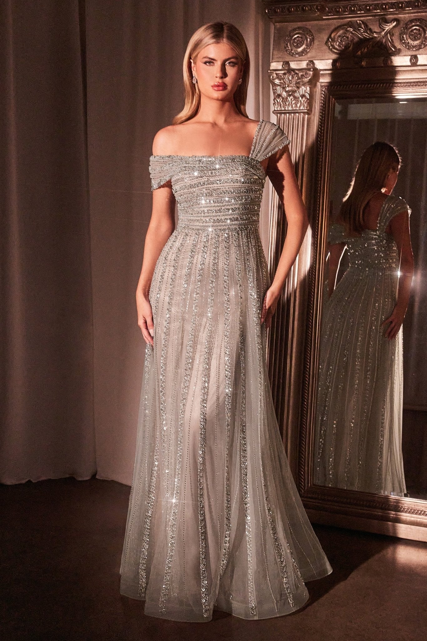 CD0238 | A-LINE DRESS – Ladivine by Cinderella Divine