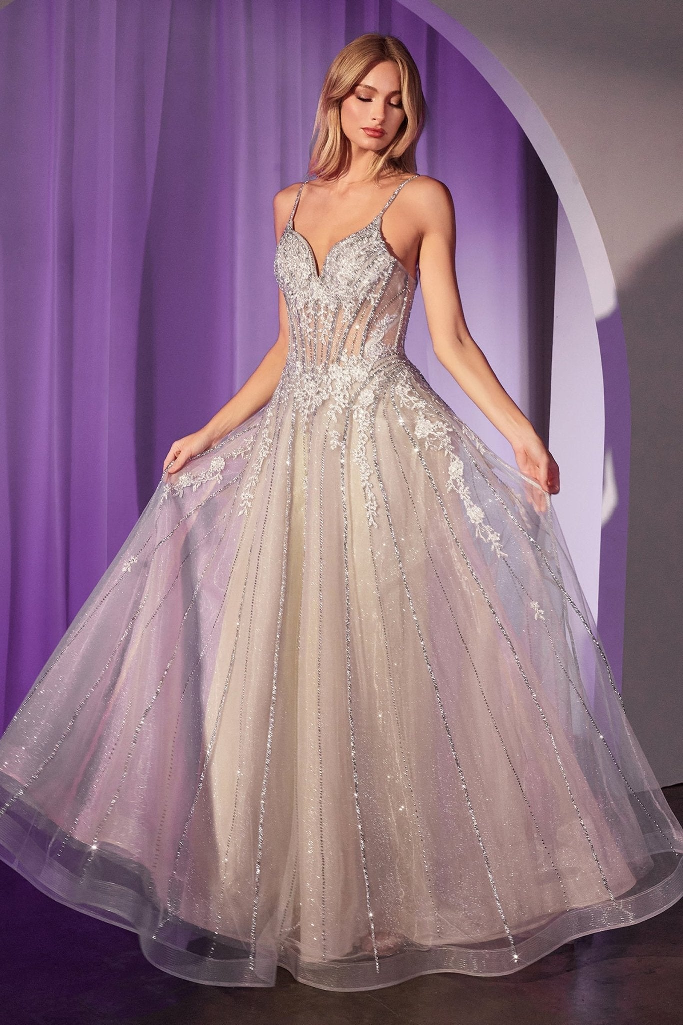 CD786 | A-LINE DRESS – Ladivine by Cinderella Divine