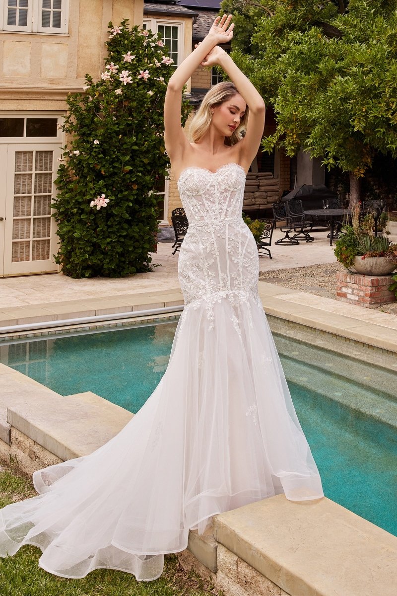 CD858W - Ladivine by Cinderella Divine