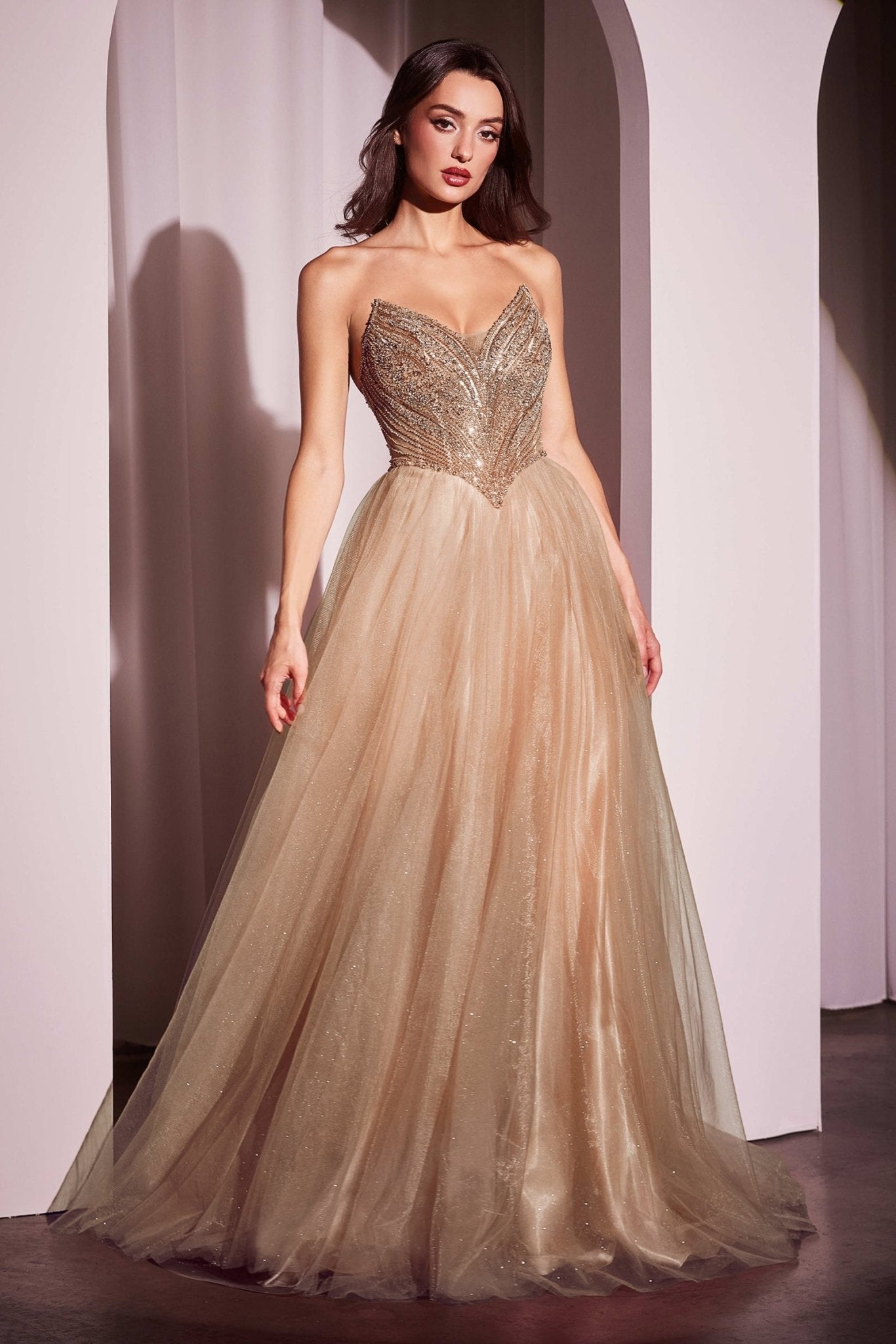 CC415 | BALL GOWN – Ladivine by Cinderella Divine | Shop Trendy