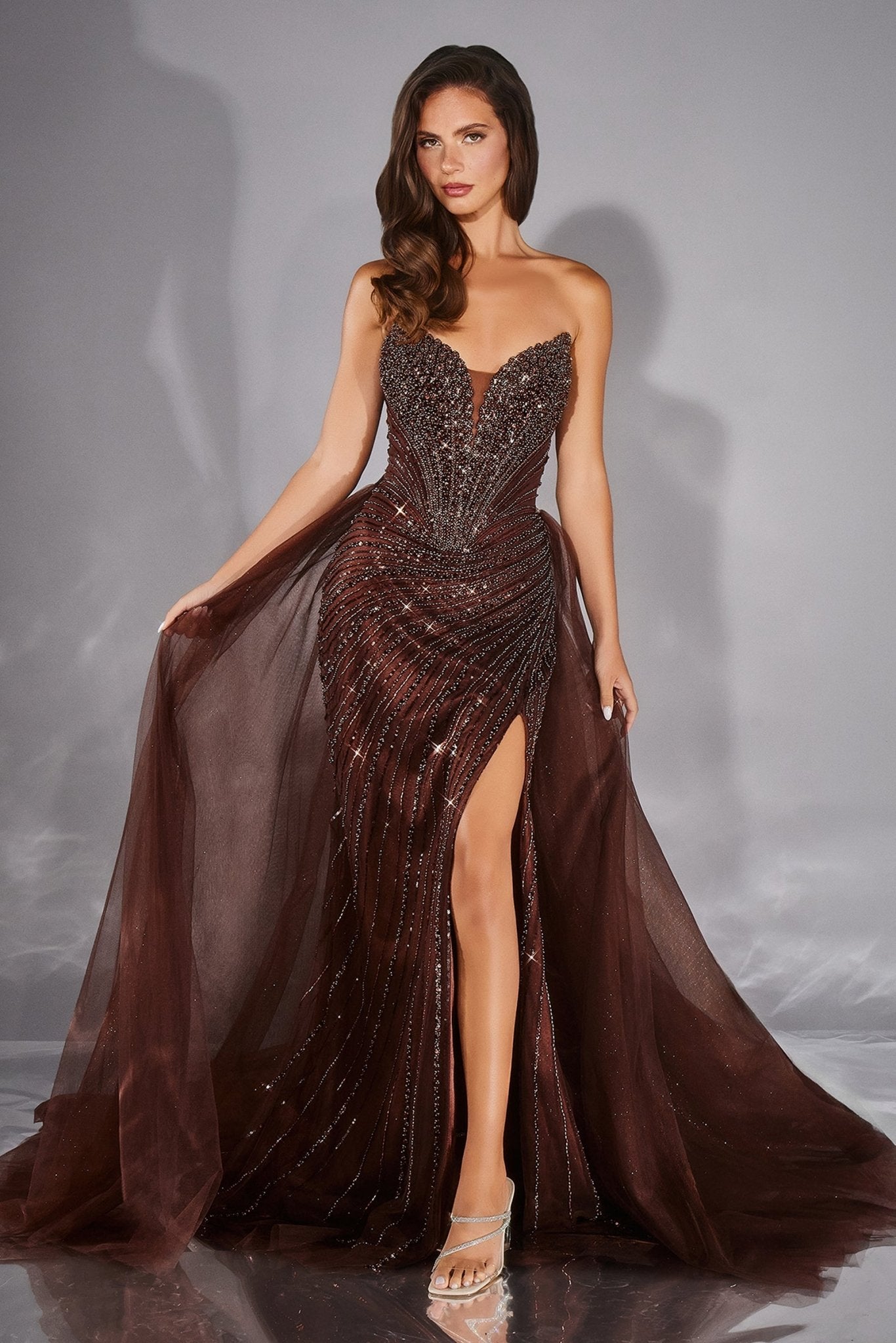 CC492 | BEADED DRESS  Ladivine by Cinderella Divine | Shop Trendy Women's  Dress Online