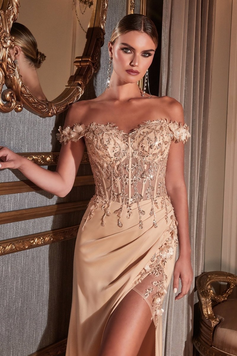 CD0186 | FITTED DRESS – Ladivine by Cinderella Divine