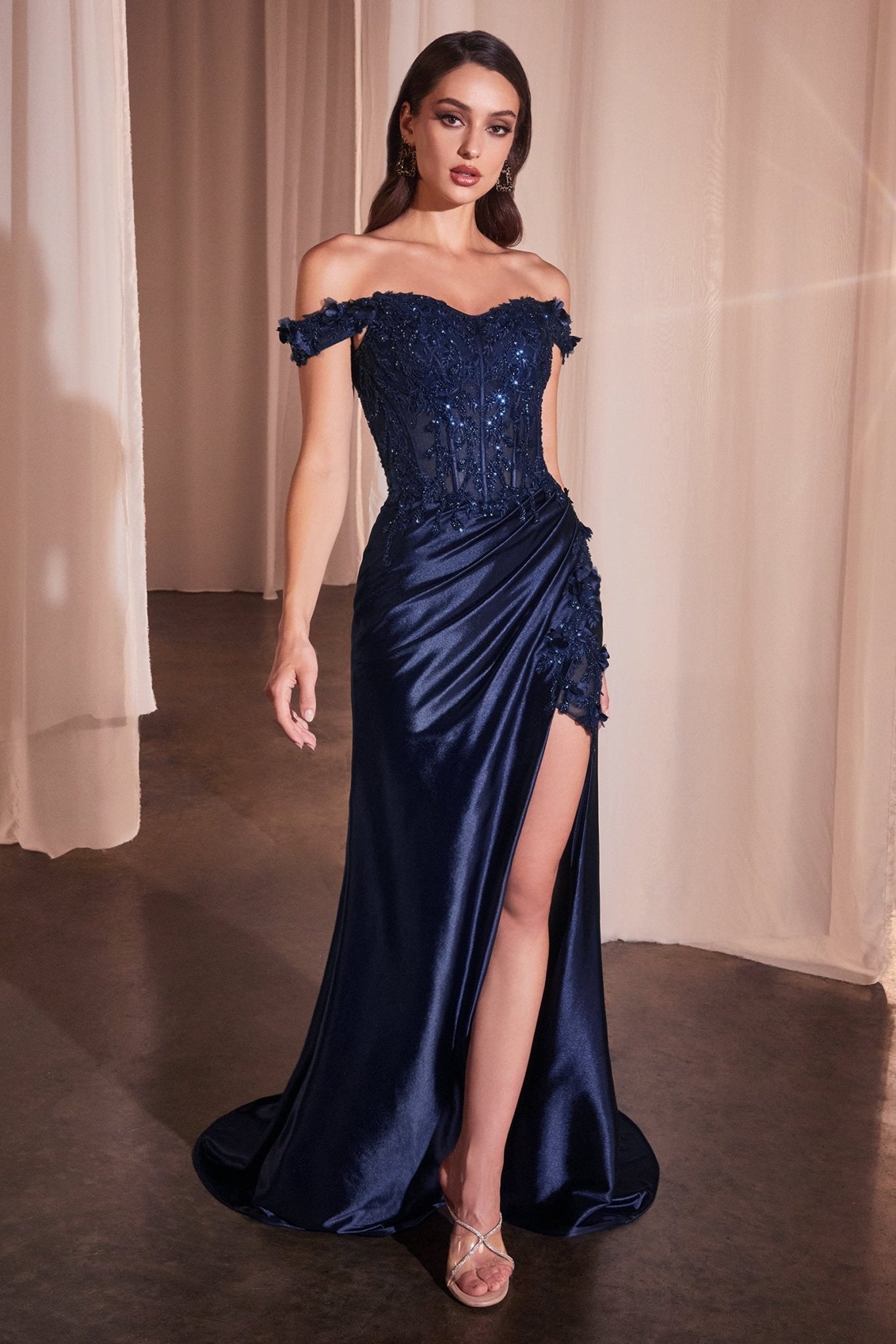 Fitted Evening Gown Ladivine by Cinderella Divine