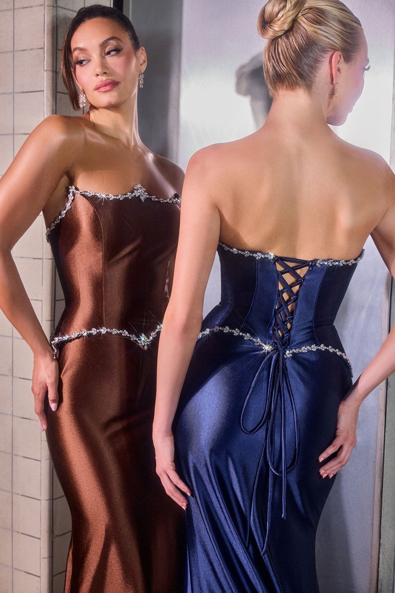 CD687 | FITTED DRESS – Ladivine by Cinderella Divine | Shop Trendy