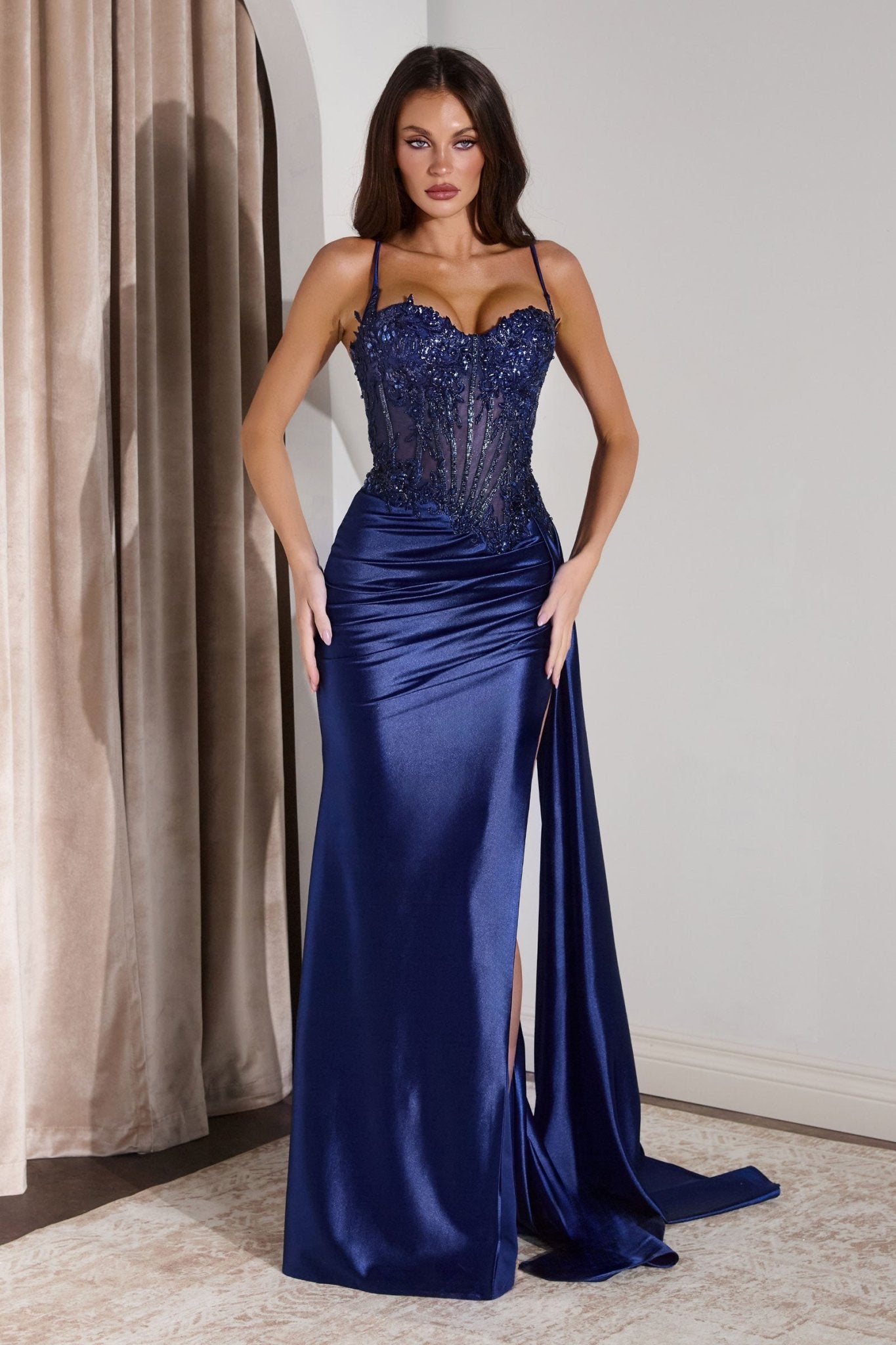CD868 | FITTED DRESS – Ladivine by Cinderella Divine | Shop Trendy