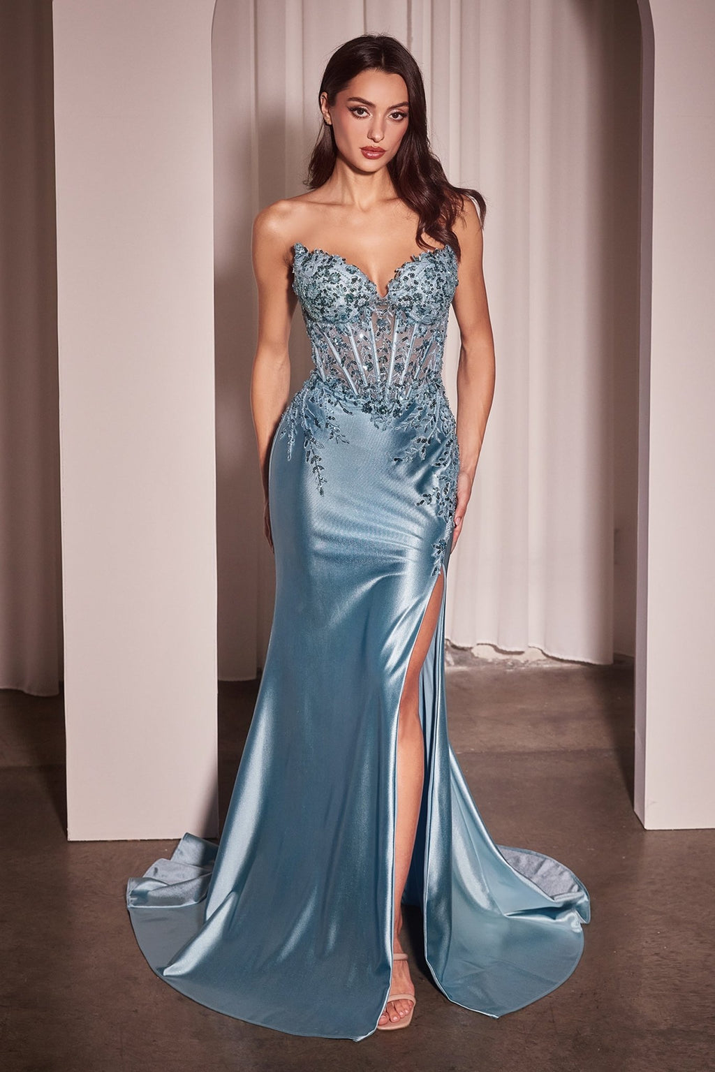 KV1112 | FITTED DRESS Ladivine by Cinderella Divine | Shop Trendy Women's Dress Online KV1112 | FITTED DRESS Ladivine by Cinderella Divine | Shop Trendy Women's Dress Online
