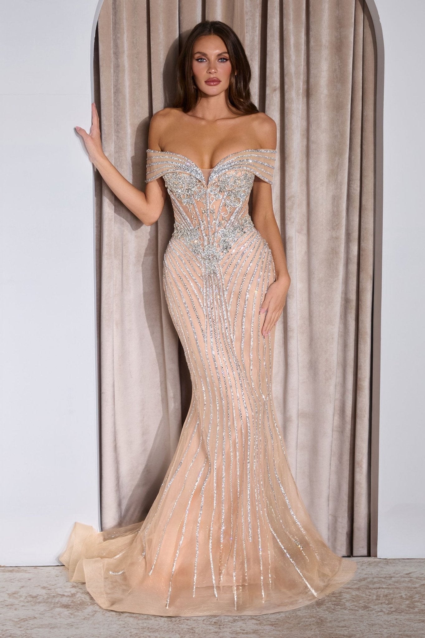 KV1130 | MERMAID DRESS – Ladivine by Cinderella Divine | Shop