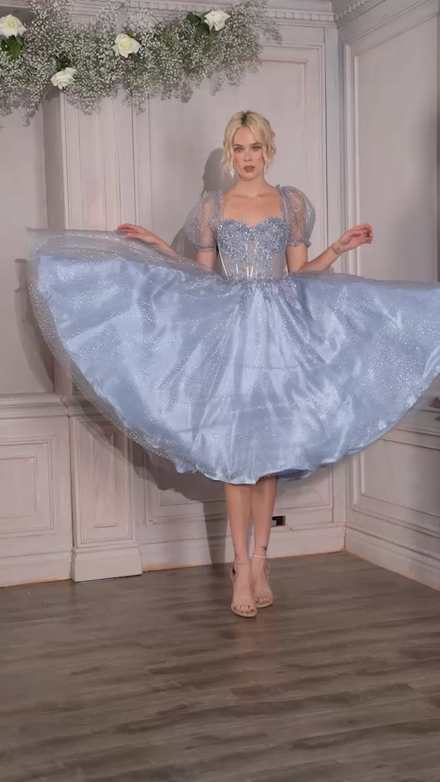 CD0187 | SHORT / TEA LENGTH DRESS – Ladivine by Cinderella Divine